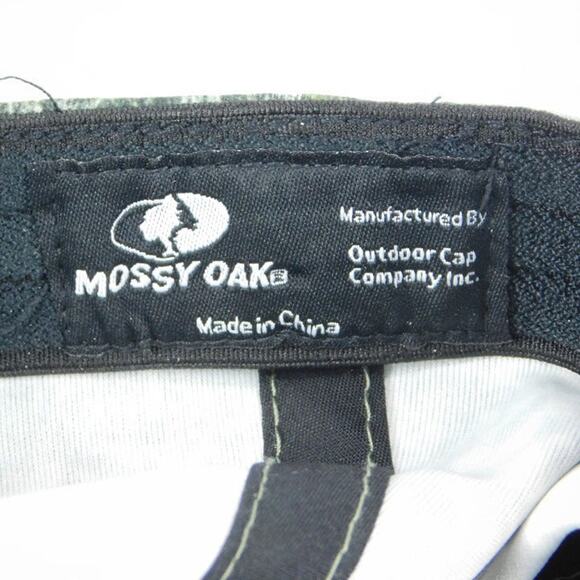 Mossy Oak Stretch Fit Camouflage Baseball Hat Size L-XL - Picture 6 of 7